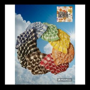 Colorful Checkered Hair Scrunchies Set